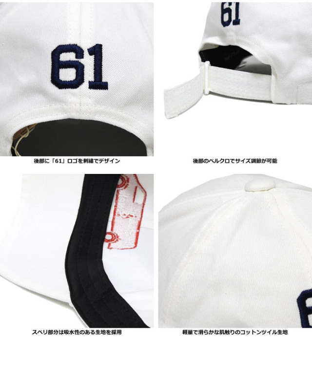 rough&swell［ラフアンドスウェル］RED BUS TOUR CAP/BBキャップ