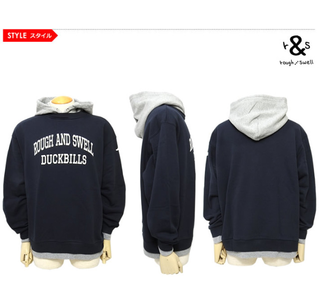 rough&swell ラフアンドスウェル LYON HOODIE rough&swell ラフアンドスウェル LYON HOODIE