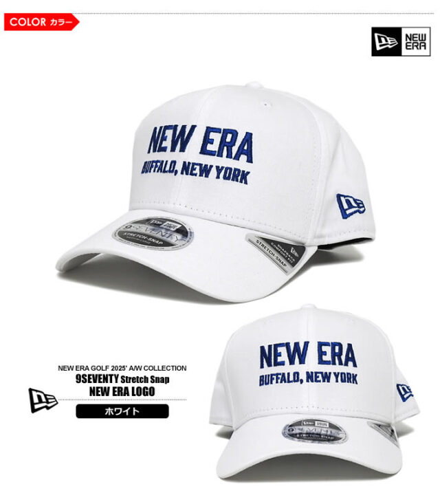 ニューエラゴルフ‼️新品未使用‼️ NEW ERA GOLF［ニューエラゴルフ］9SEVENTY Stretch Snap NEW