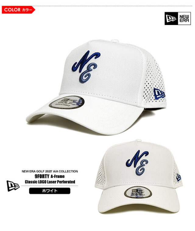 NEW ERA GOLF［ニューエラゴルフ］9FORTY A-Frame Classic LOGO Laser