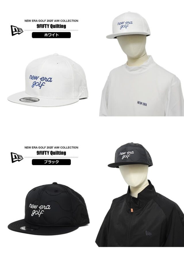 NEW ERA GOLF［ニューエラゴルフ］9FIFTY Quilting/キルティング