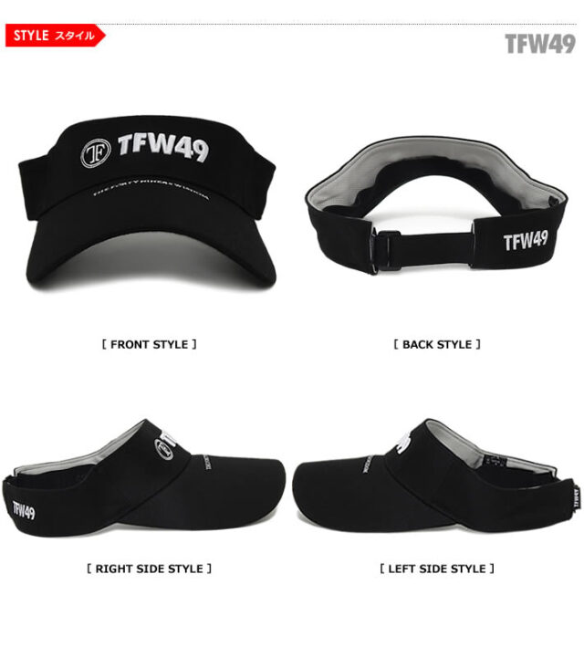 新品☆TFW49☆サンバイザー TWILL SUN VISOR カジュアルゴルフドットコムby PALM SPRINGSにTFW49［ティーエフ