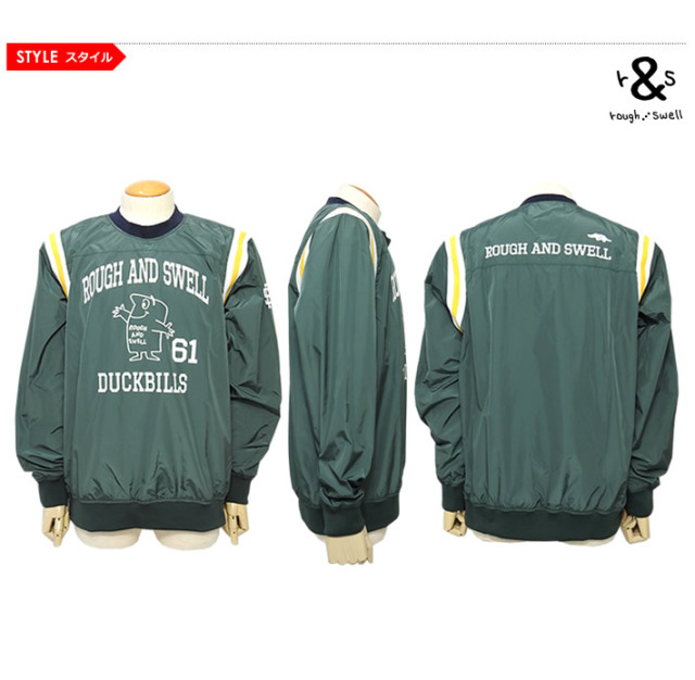 rough&swell［ラフアンドスウェル］FOOTBALL SNEAD/高密度タフタ