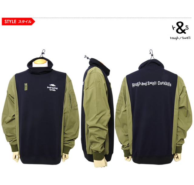 rough&swell（ラフアンドスウェル）スウェット