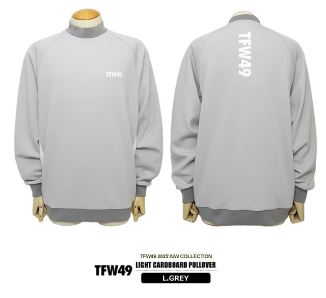 TFW49プルオーバー良品　XL TFW49 プルオーバー メンズ 秋冬用 黒 グレー 青 M L LL t102420030