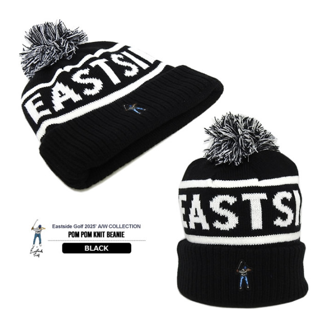 Eastside Golf［イーストサイドゴルフ］POM POM KNIT BEANIE/ポンポン