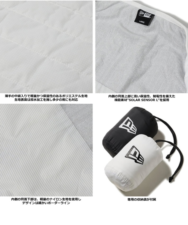 NEW ERA GOLF［ニューエラゴルフ］LIGHT INSULATED VEST/ノーカラー