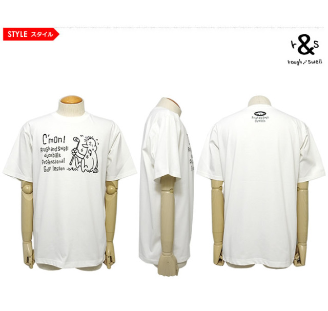 rough&swell（ラフアンドスウェル）Tシャツ