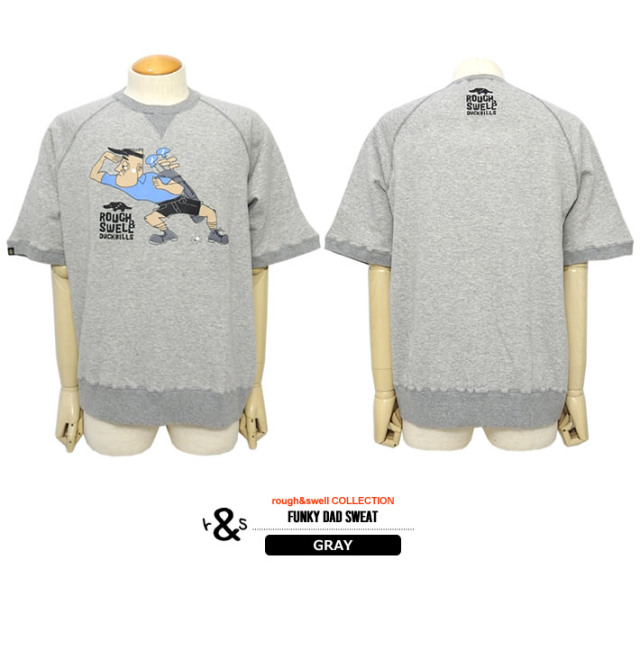 rough&swell（ラフアンドスウェル）スウェット