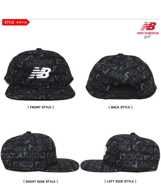 new balance golf（ニューバランスゴルフ）キャップ