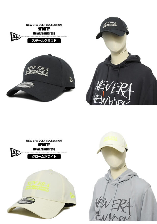 NEW ERA GOLF（ニューエラゴルフ）キャップ