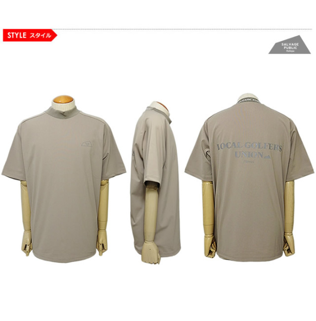 SALVAGE PUBLIC KOLEPA（サルベージパブリックコレパ）モックネック
