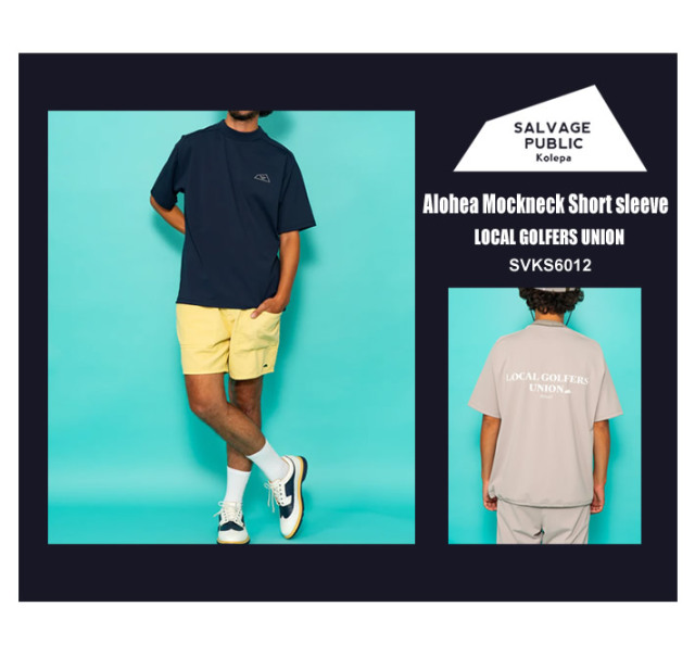 SALVAGE PUBLIC KOLEPA（サルベージパブリックコレパ）モックネック
