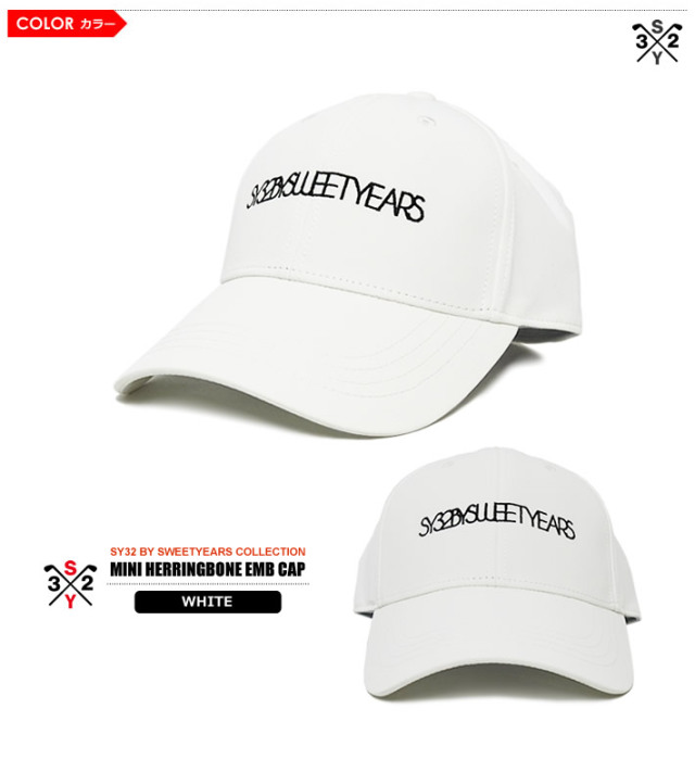 SY32 BY SWEET YEARS GOLF（エスワイサーティトゥバイスウィートイヤーズゴルフ）キャップ