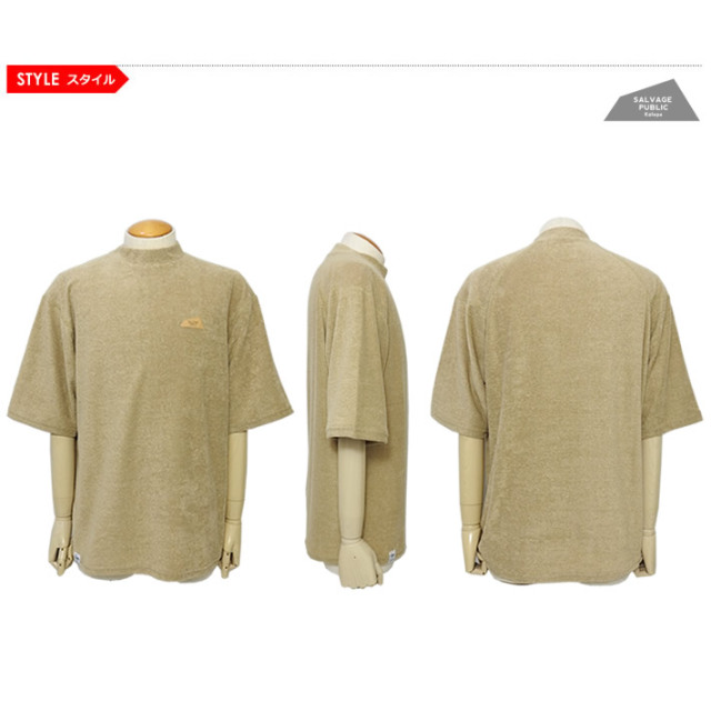 SALVAGE PUBLIC KOLEPA（サルベージパブリックコレパ）モックネック
