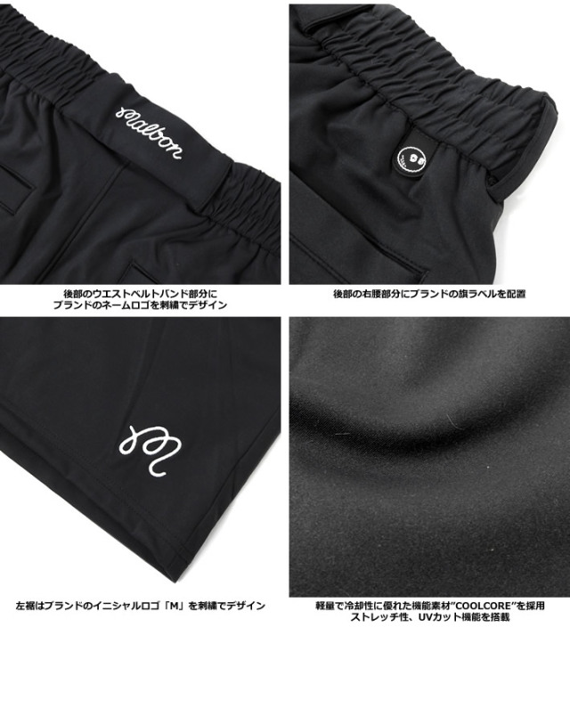 Malbon golf（マルボンゴルフ）ショーツ