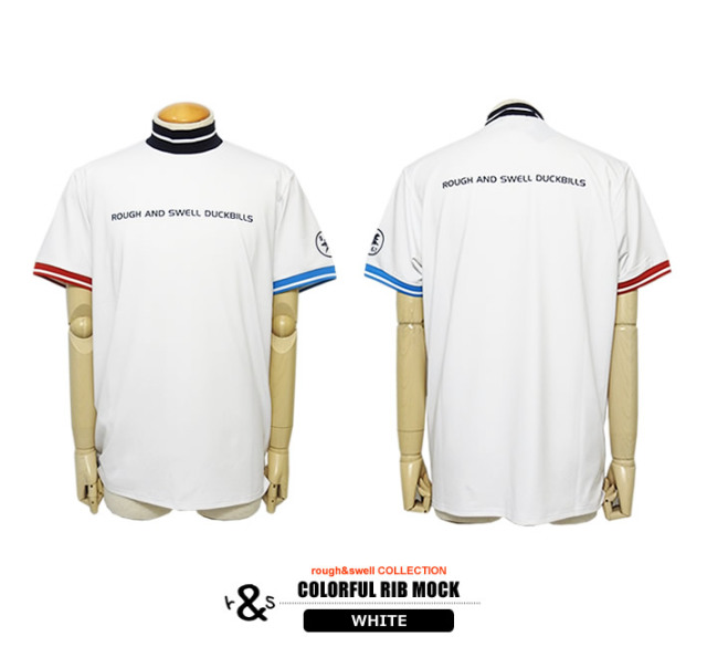 rough&swell（ラフアンドスウェル）モックネック