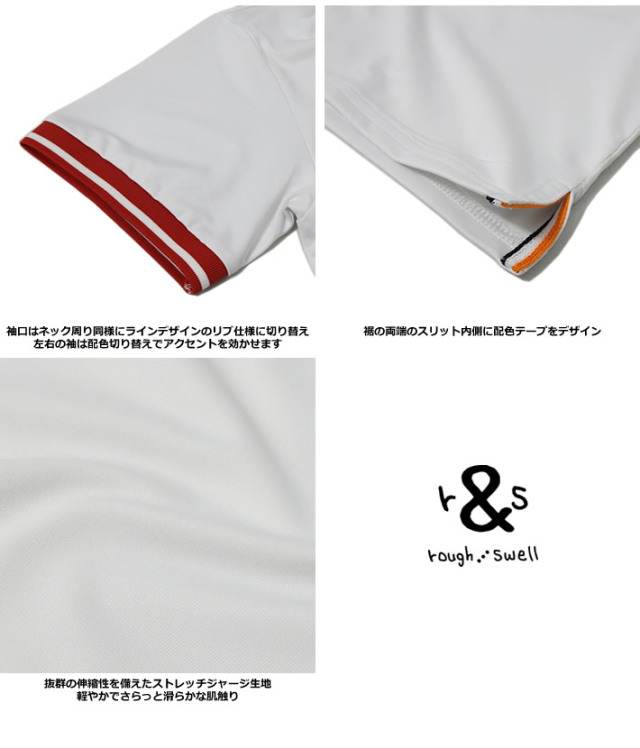 rough&swell（ラフアンドスウェル）モックネック