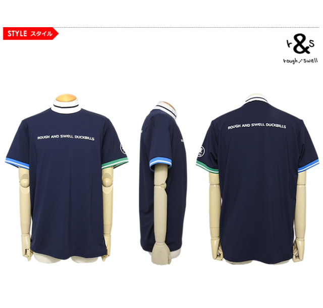 rough&swell（ラフアンドスウェル）モックネック