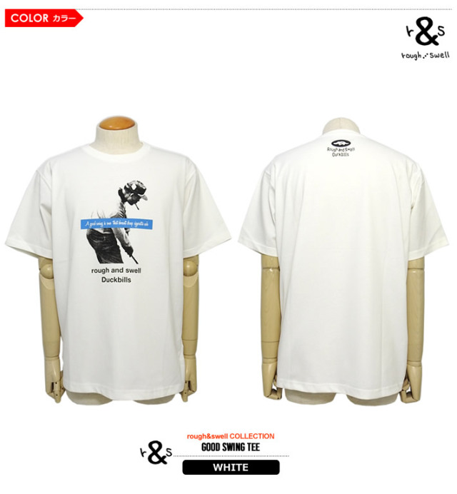 rough&swell（ラフアンドスウェル）Tシャツ
