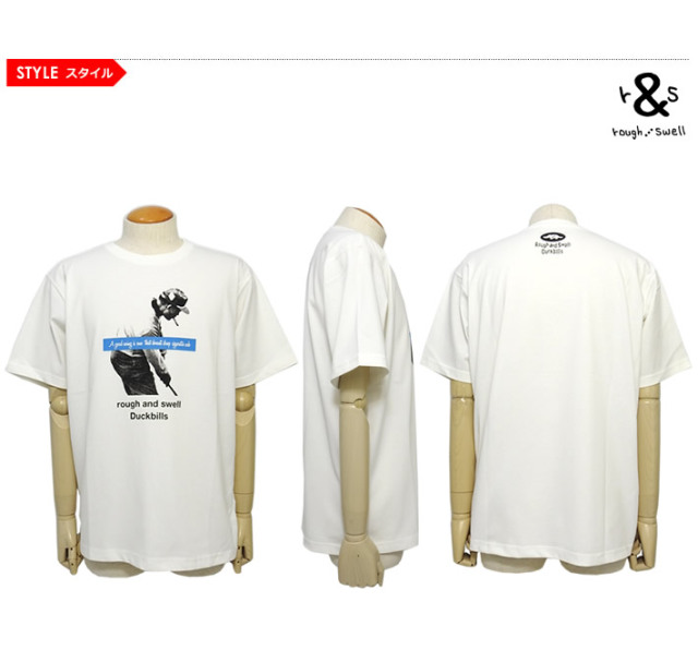 rough&swell（ラフアンドスウェル）Tシャツ