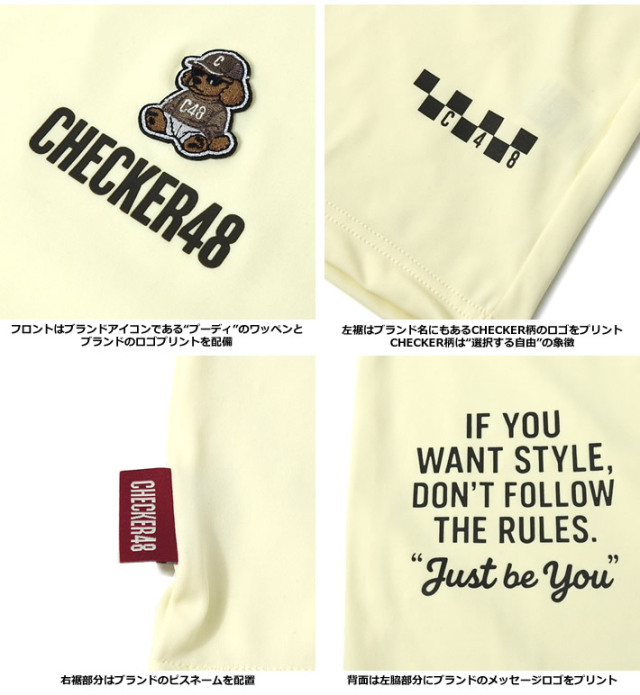 CHECKER48（チェッカーフォーティーエイト）モックネックシャツ