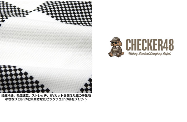 CHECKER48（チェッカーフォーティーエイト）ポロシャツ