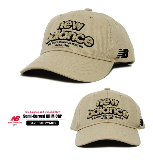 new balance golf（ニューバランスゴルフ）キャップ
