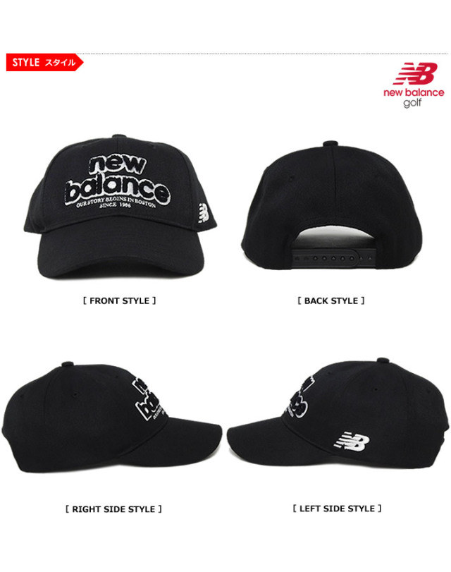 new balance golf（ニューバランスゴルフ）キャップ