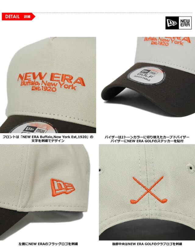 NEW ERA GOLF（ニューエラゴルフ）キャップ