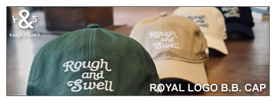 rough&swell キャップ